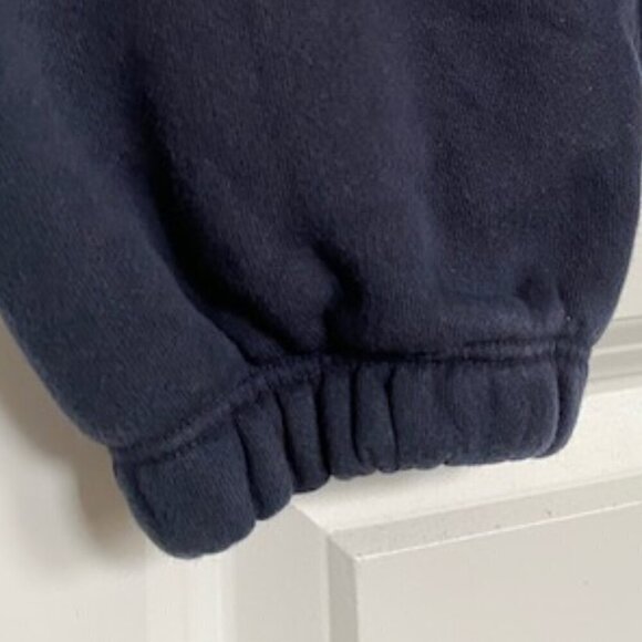 SPRWMN Navy Blue Heart Logo Fleece Jogger Sweatpants XS - Picture 10 of 15